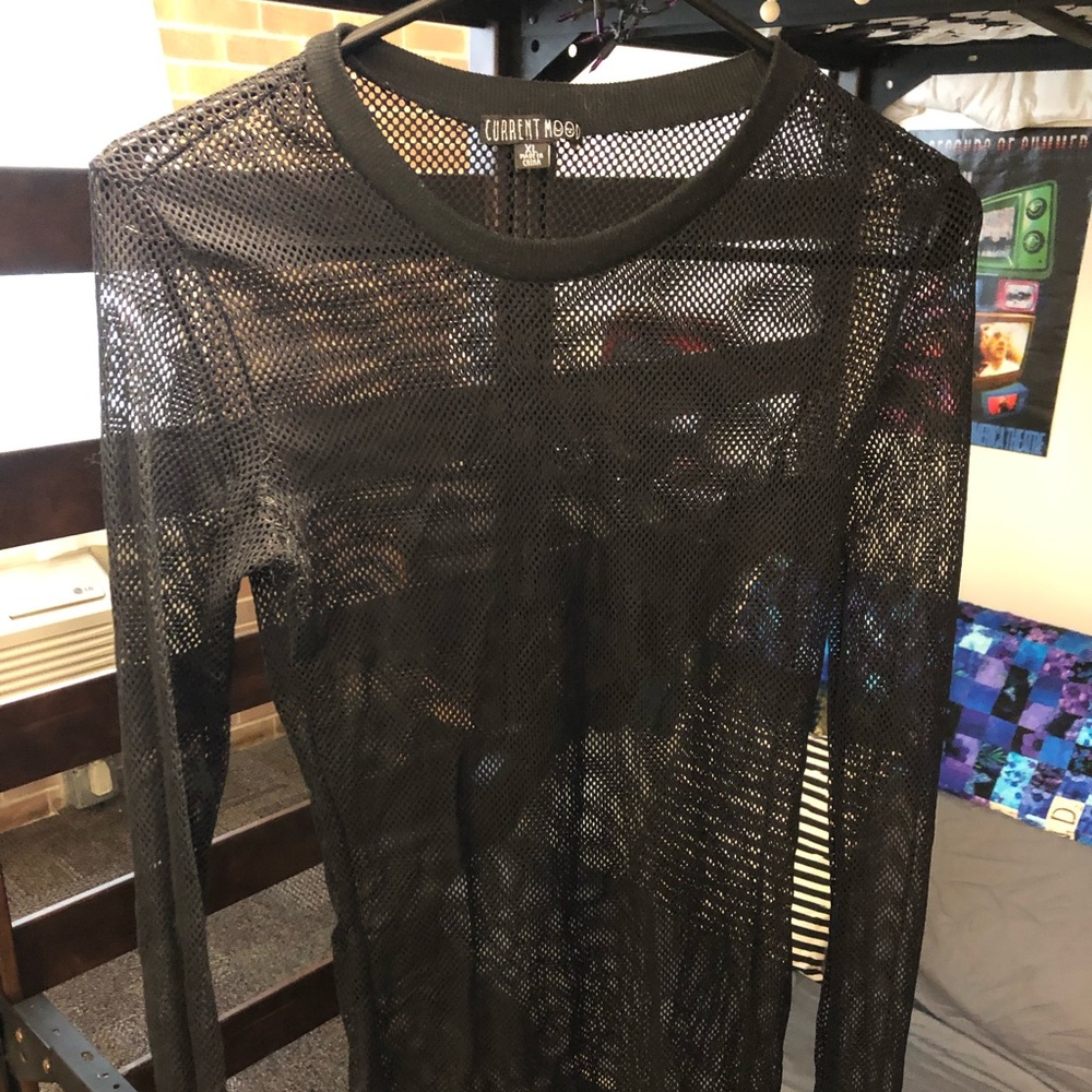 Current Mood x Dolls Kill Mesh Longsleeve